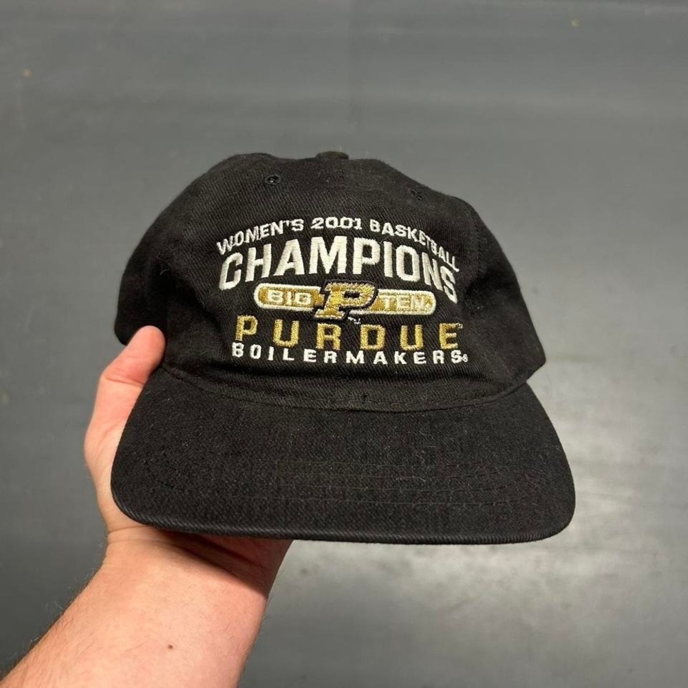 Vintage 2001 Purdue Boilermakers women's basketball champions SnapBack hat cap